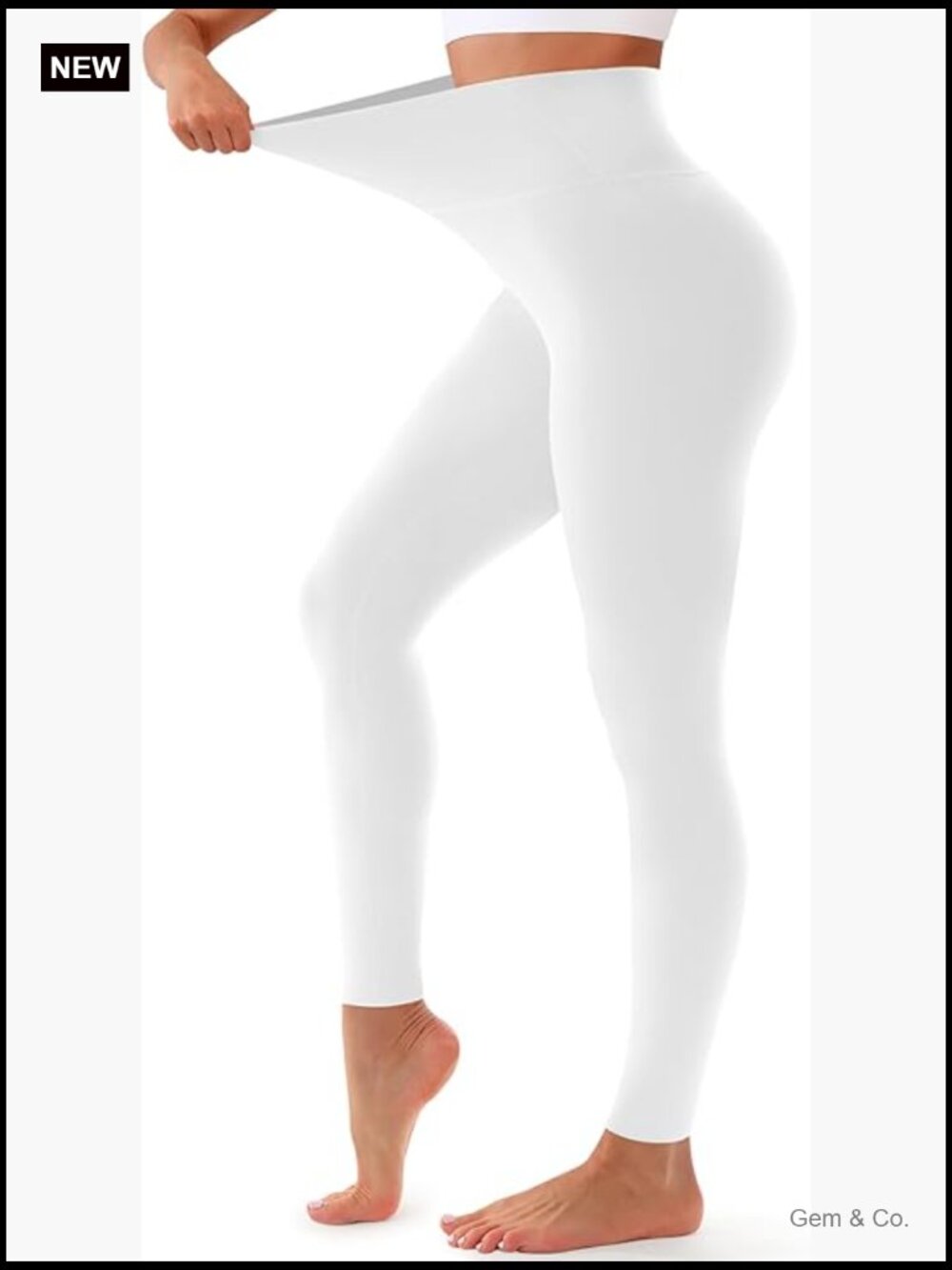 High Waisted Leggings for Women - Tummy Control Non See Through Yoga Pants